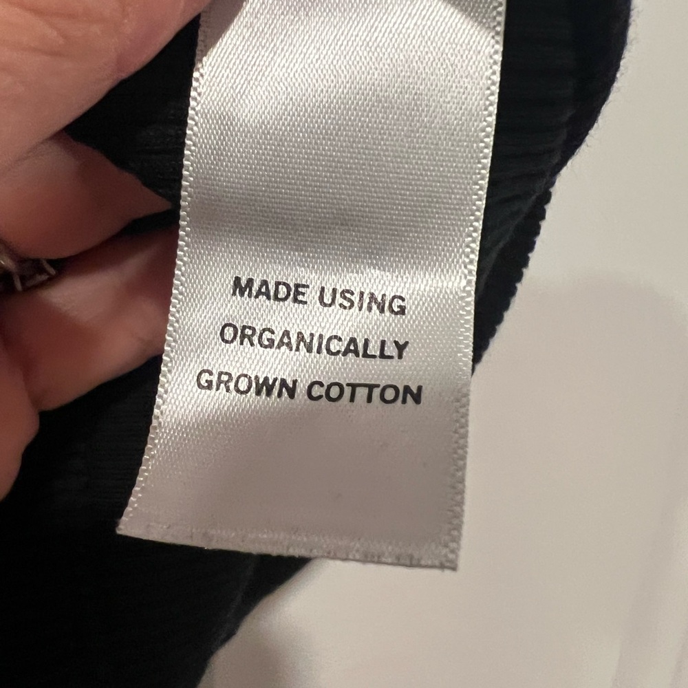 AGOLDE Poppy Scoop Neck Tank Top Black Size L excellent condition Neiman Marcus - Picture 14 of 14
